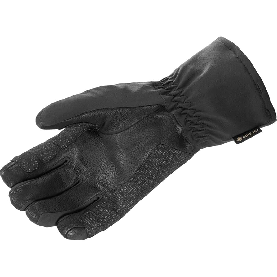 【新品】SALOMON GORE-TEX グローブ　Lサイズ　BLACK Amazon | サロモン(SALOMON) スノーボード・スキーグローブ QST